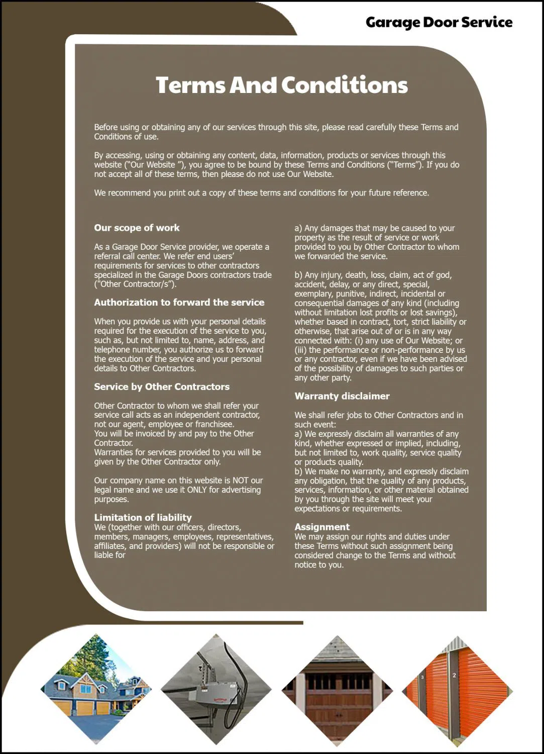 State Garage Door Service Arlington, VA 703-743-3029